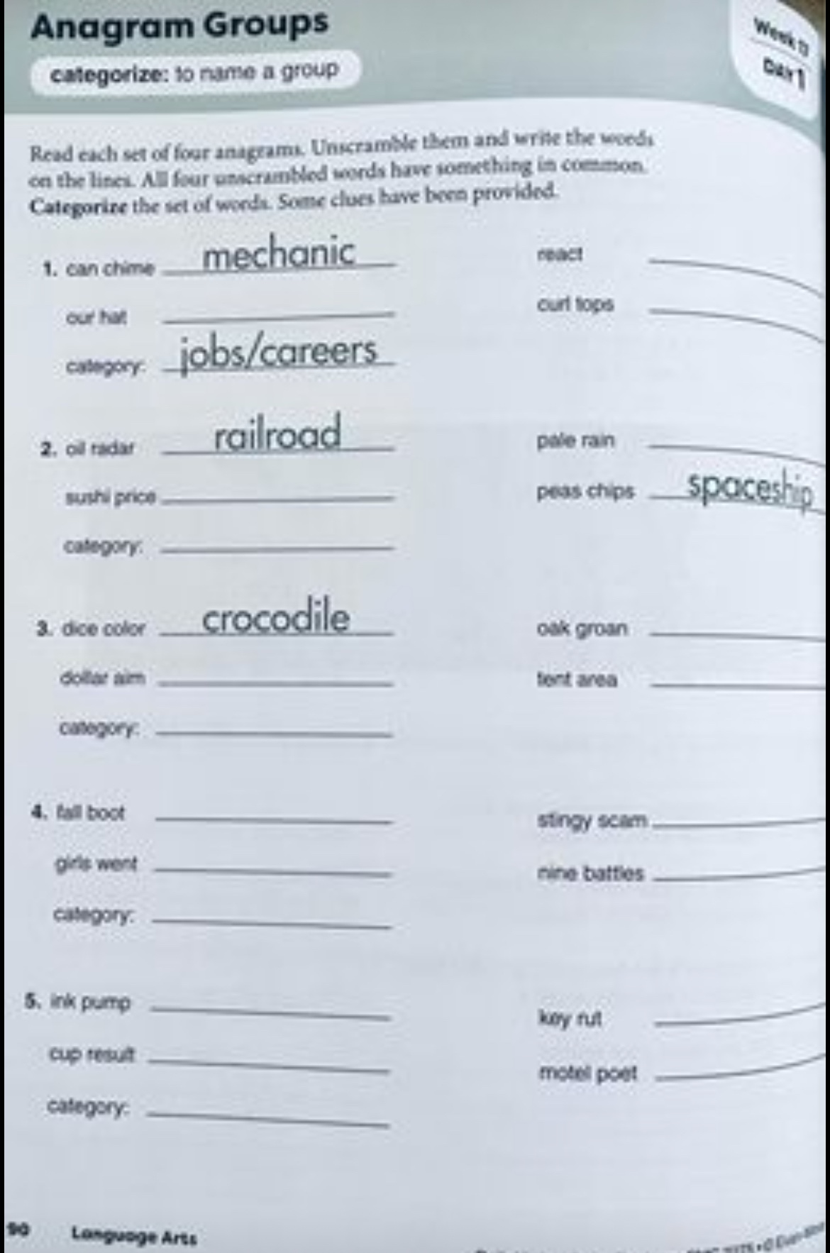 EVAN-MOOR: DAILY HIGHER ORDER THINKING (GR. 5) image indicator(7)