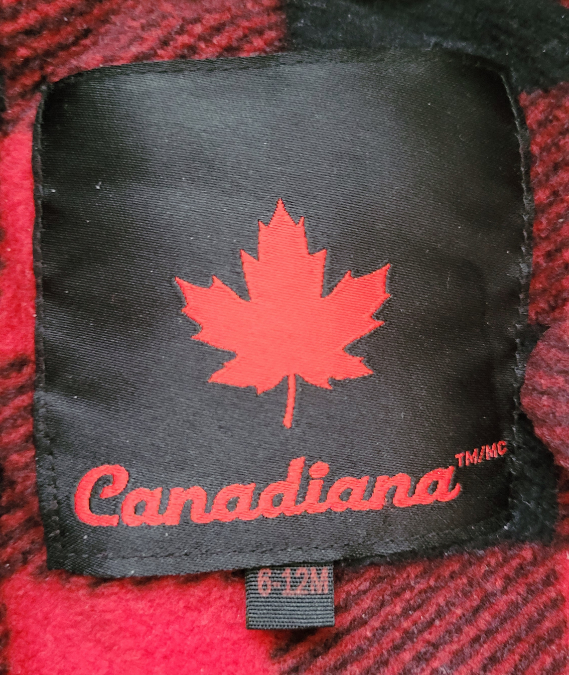 Canadiana Baby Snowsuit 6-12 M image indicator(3)