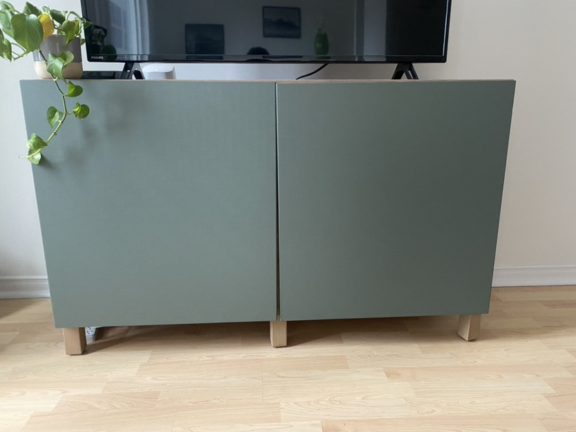 TV Stand - IKEA BESTÅ Shelf unit with doors