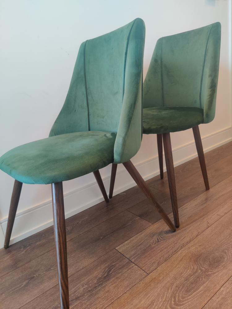 Structube Polly Velvet Dining Chairs