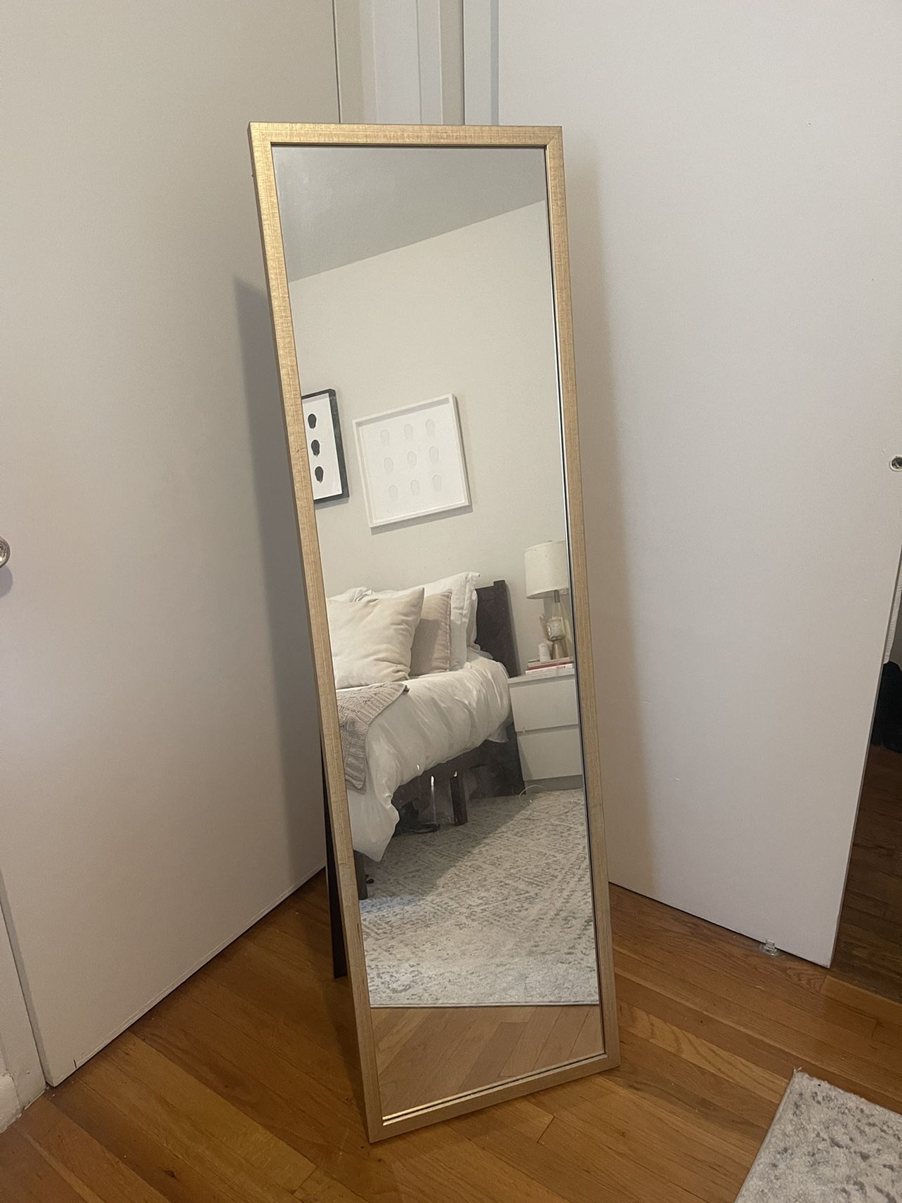 Full Length Gold Mirror