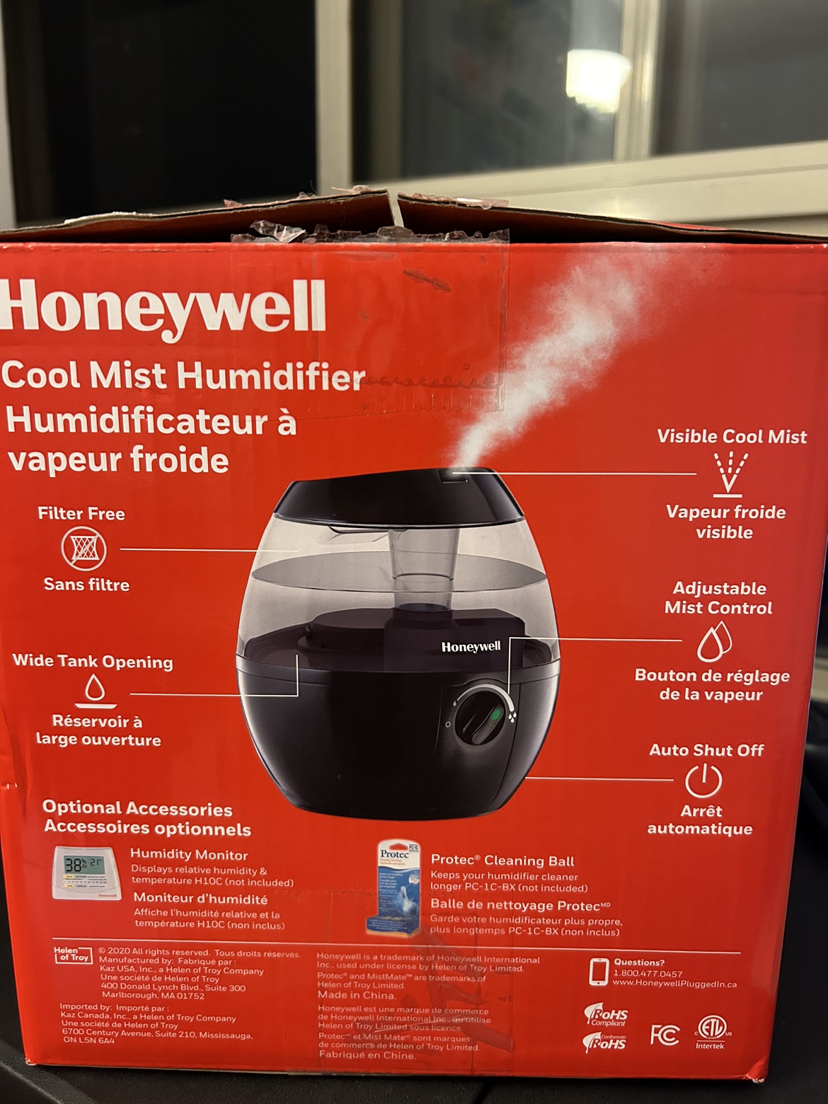 Honeywell Cool Mist Humidifier - photo 4