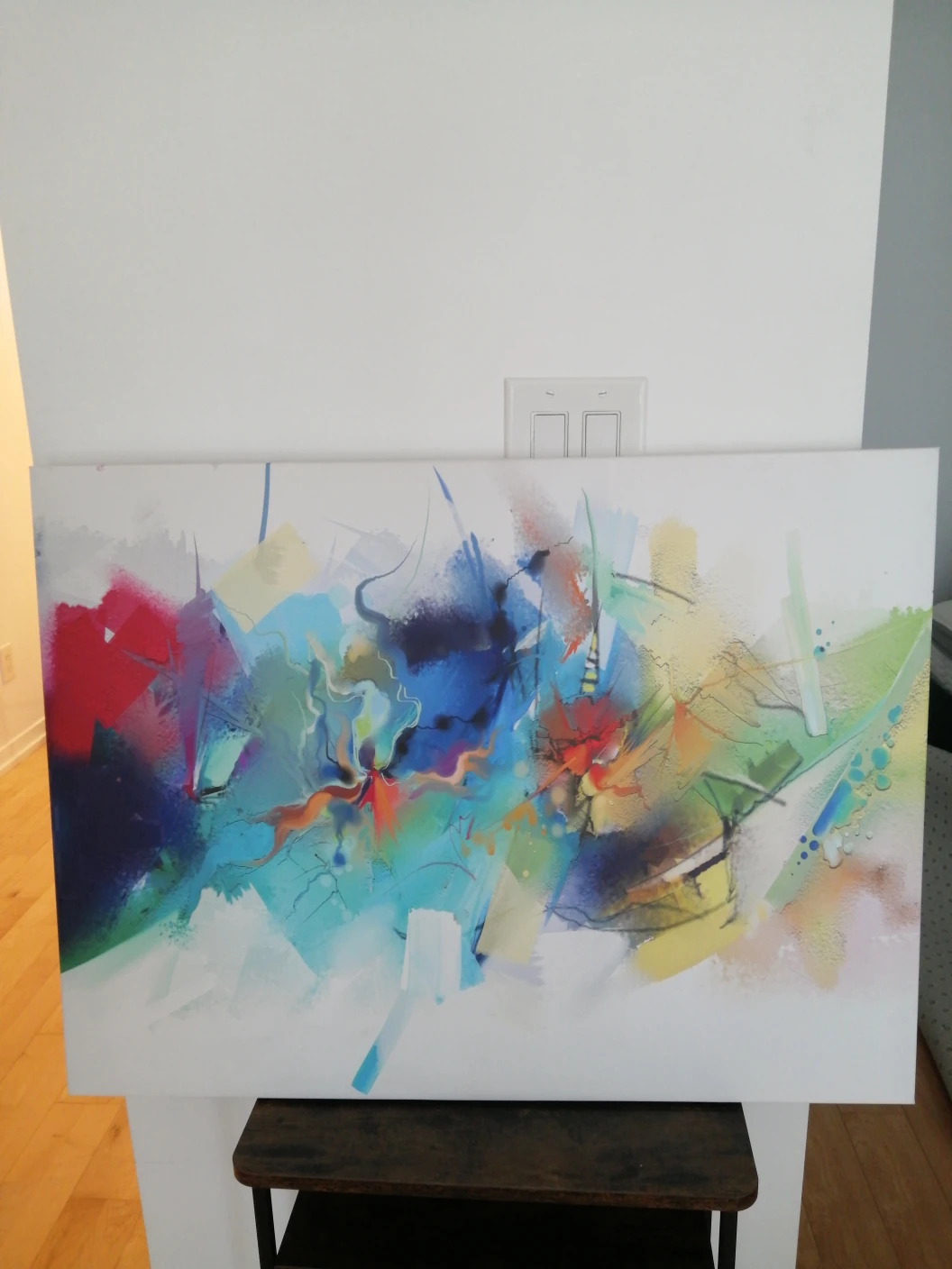Abstract Canvas Painting