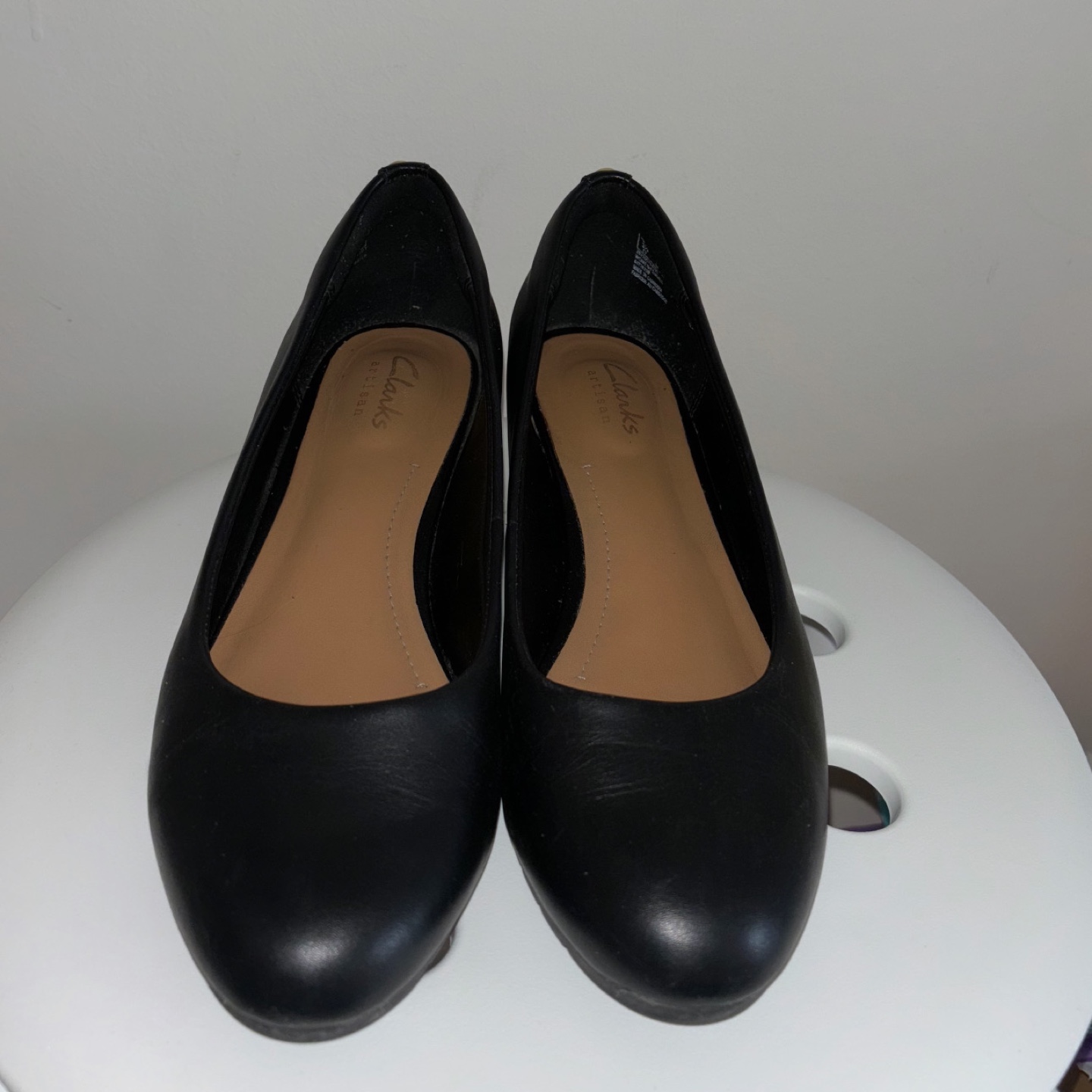 Black Clarks Wedge Heels thumbnail