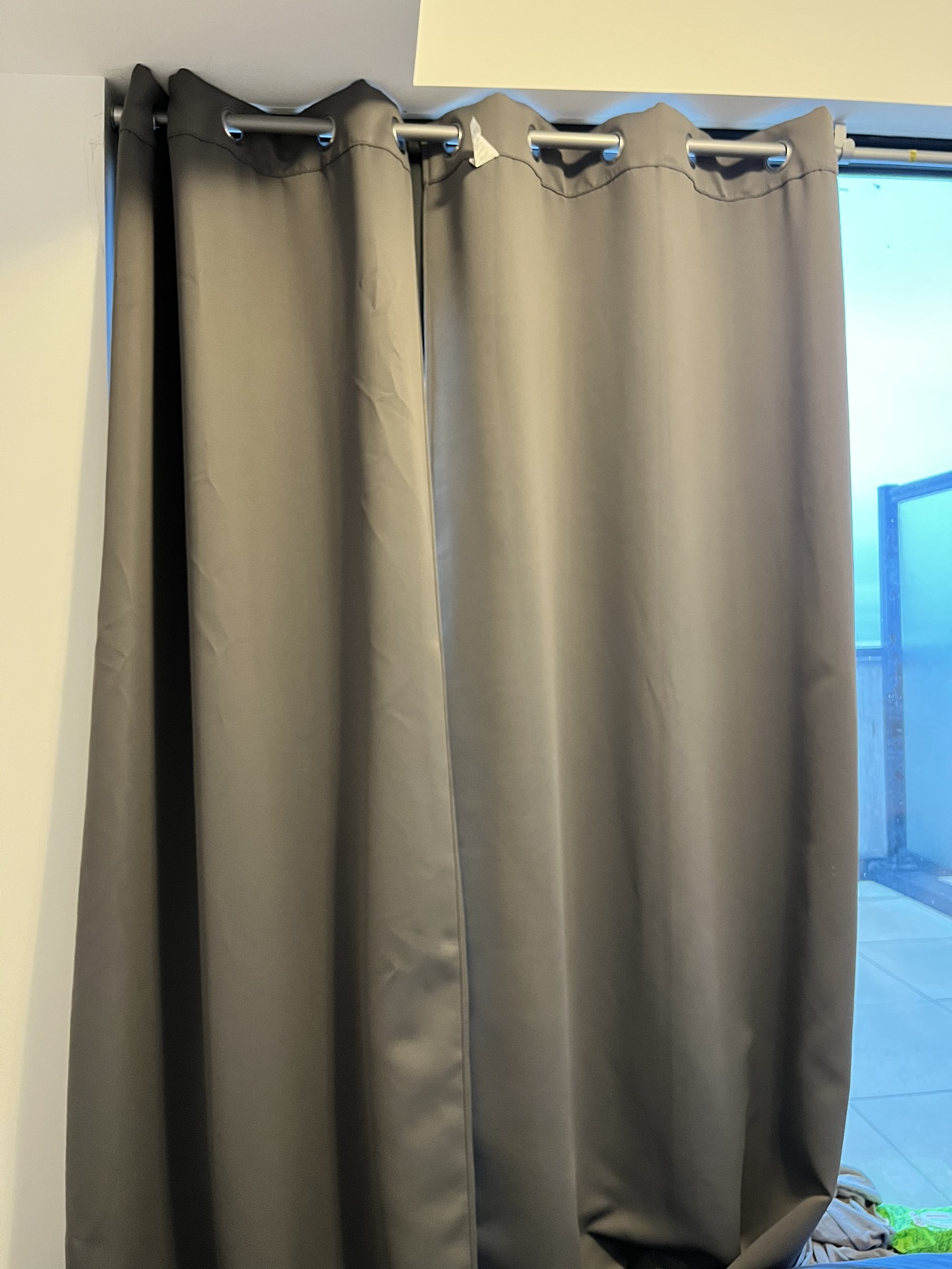 Grey Blackout Curtains - photo 3