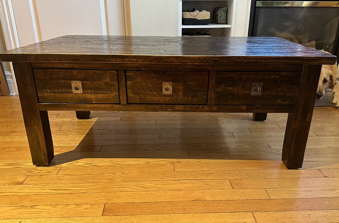 Coffee Table with Storage - photo 4