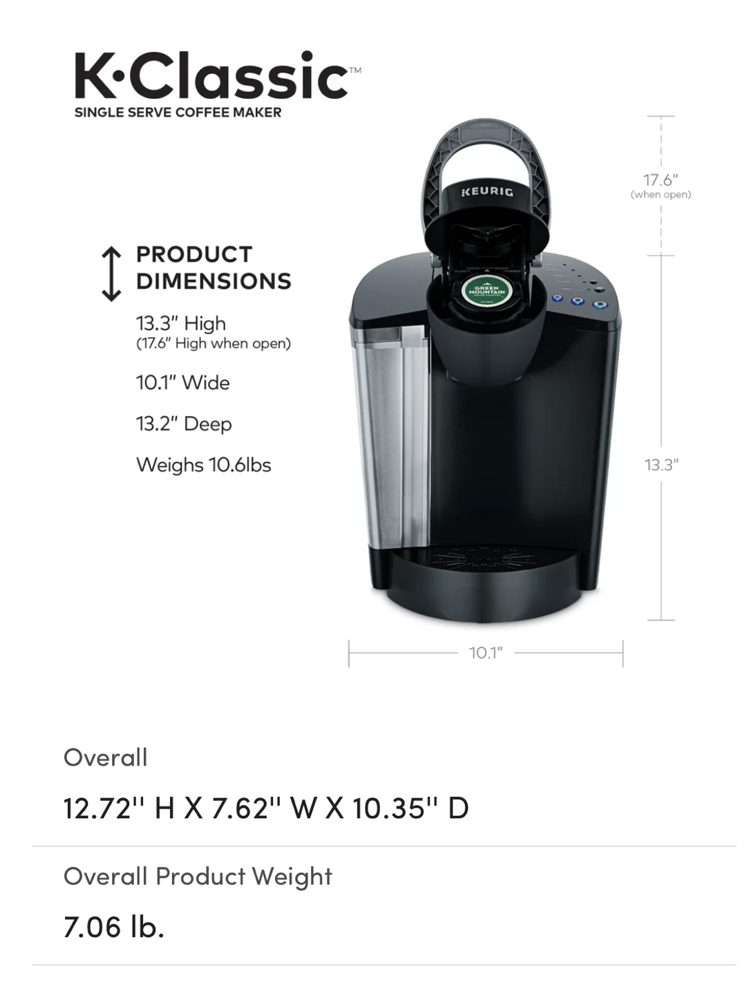 Keurig K Classic - like new - photo 3