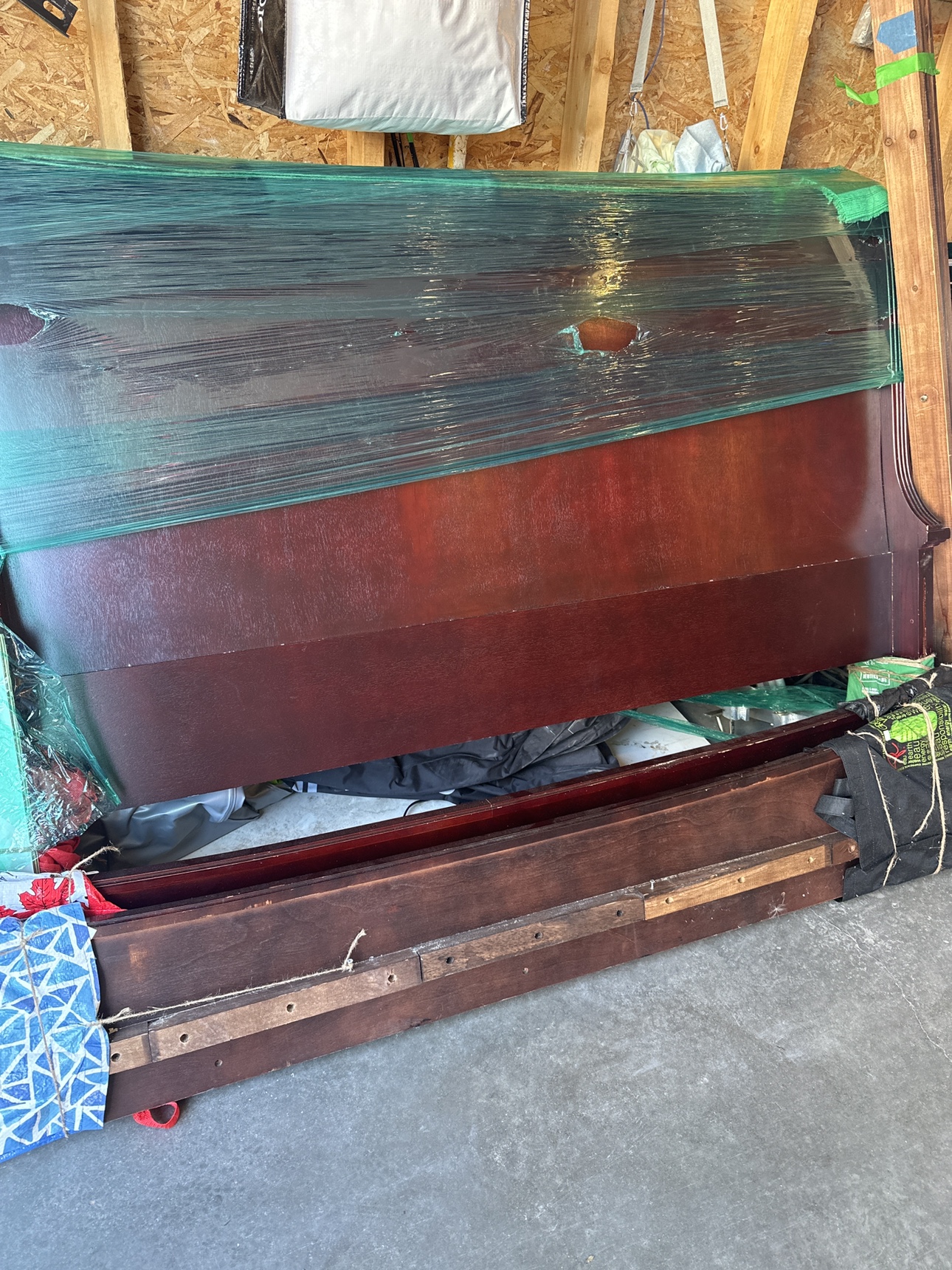 Queen Wooden Headboard (frame) - photo 3