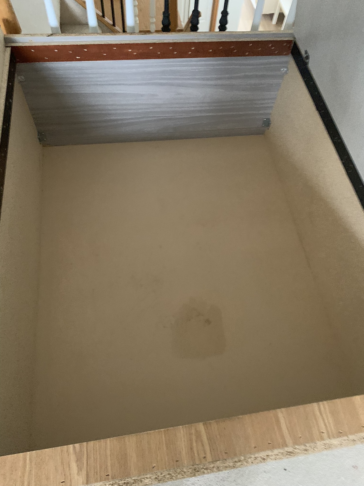 Bed with 2 storage boxs