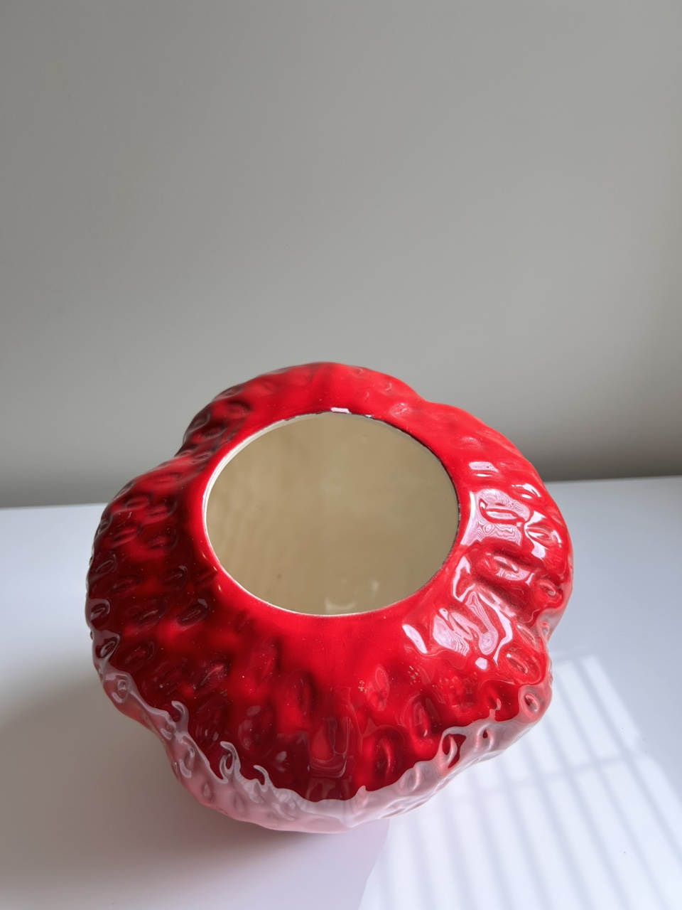 Ceramic Strawberry Planter - photo 2