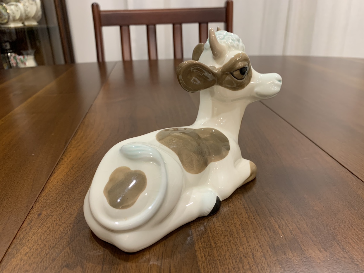 Vintage Szeiler Ceramic Cow image indicator(8)