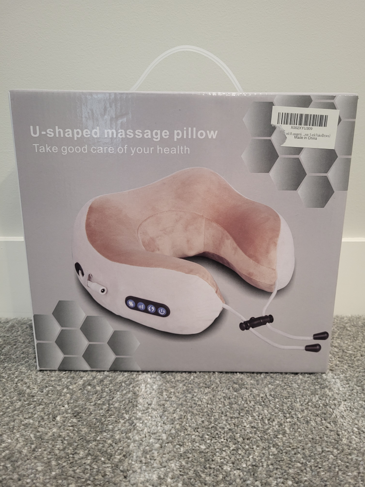 BNIB u-shaped massage pillow