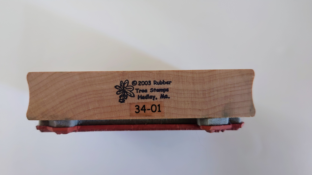 Fern Leaf Rubber Stamp image indicator(3)