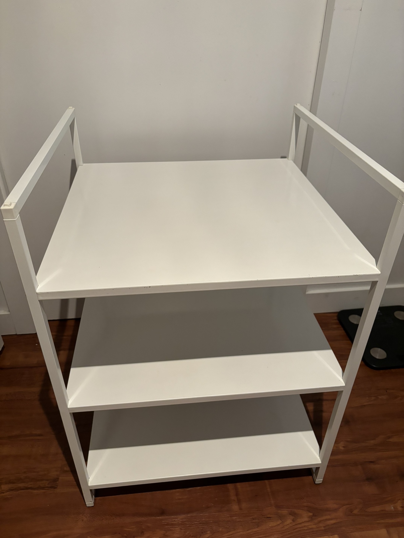 White 3-Tier Shelf - photo 2