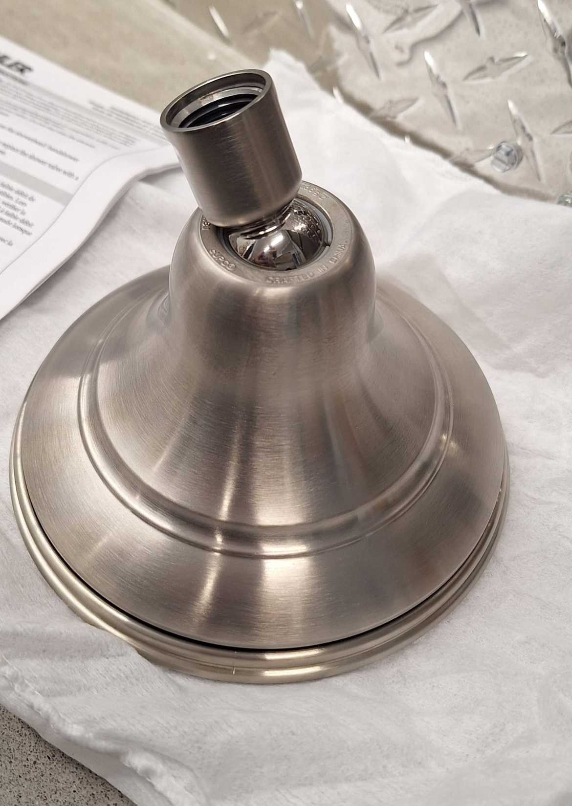 Devonshire®️ 2.5 GPM Full Rain Shower Head image indicator(3)