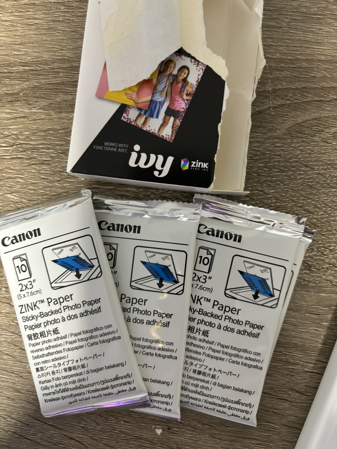 Canon ivy + printer papers - photo 2