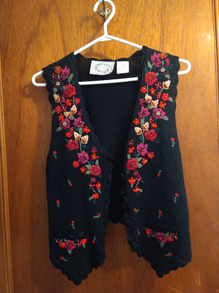 Embroidered Vest