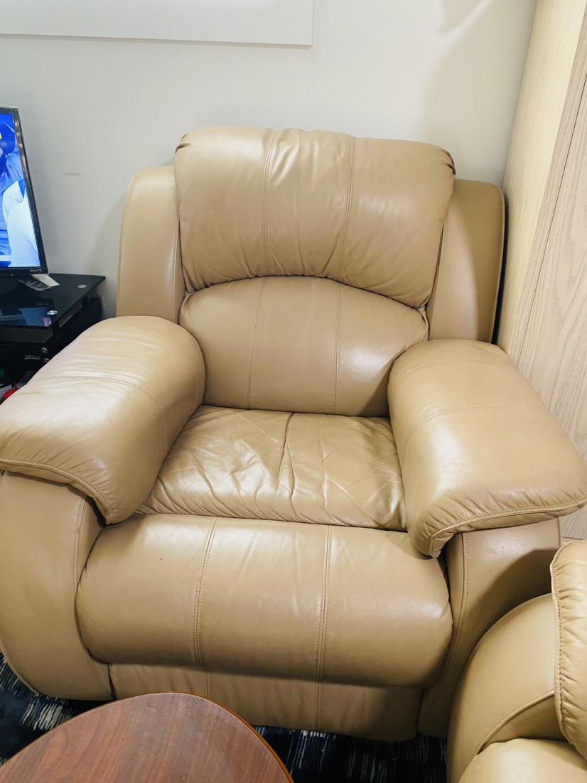 Leather Recliner Sofa Set - photo 2