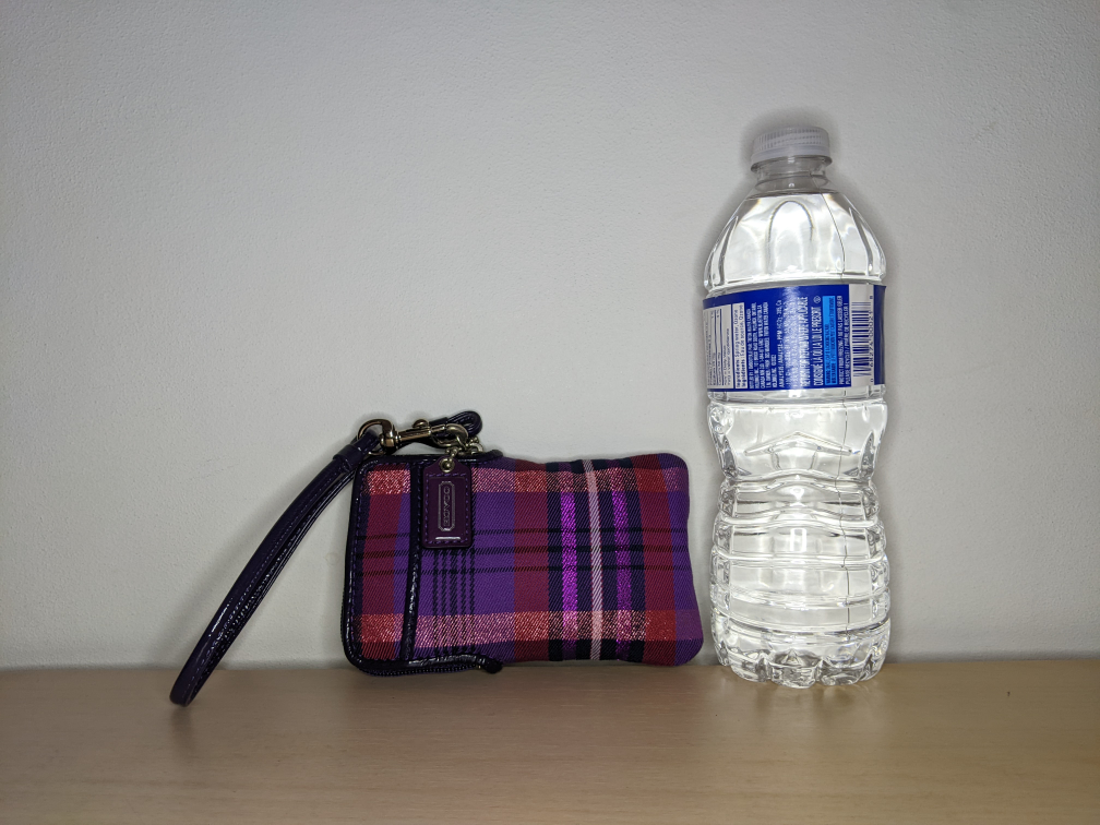 Coach Tartan Poppy Purple Plaid Tartan Wristlet / Pouch Small image indicator(3)