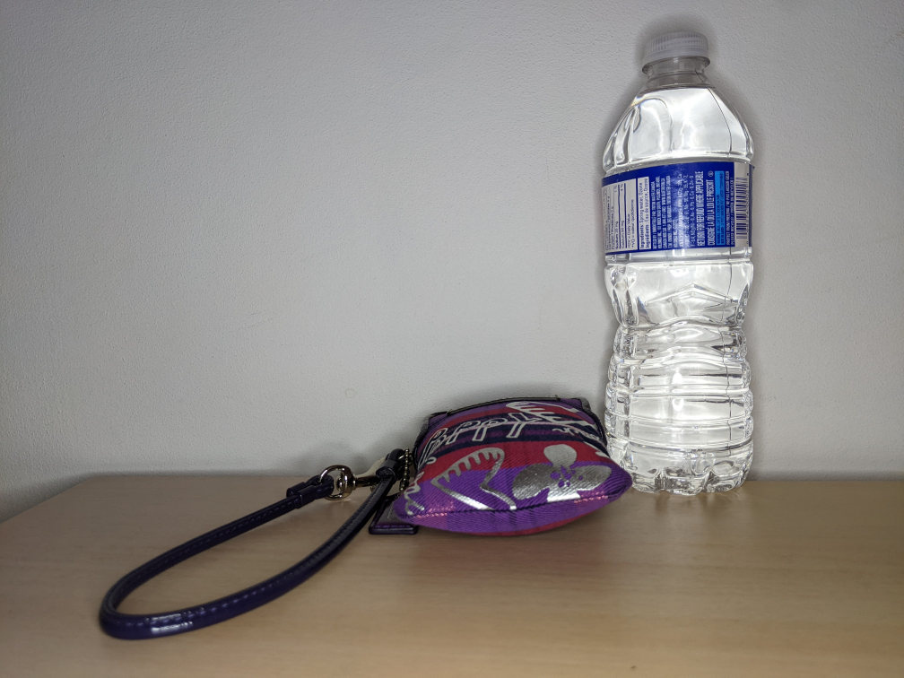 Coach Tartan Poppy Purple Plaid Tartan Wristlet / Pouch Small image indicator(5)