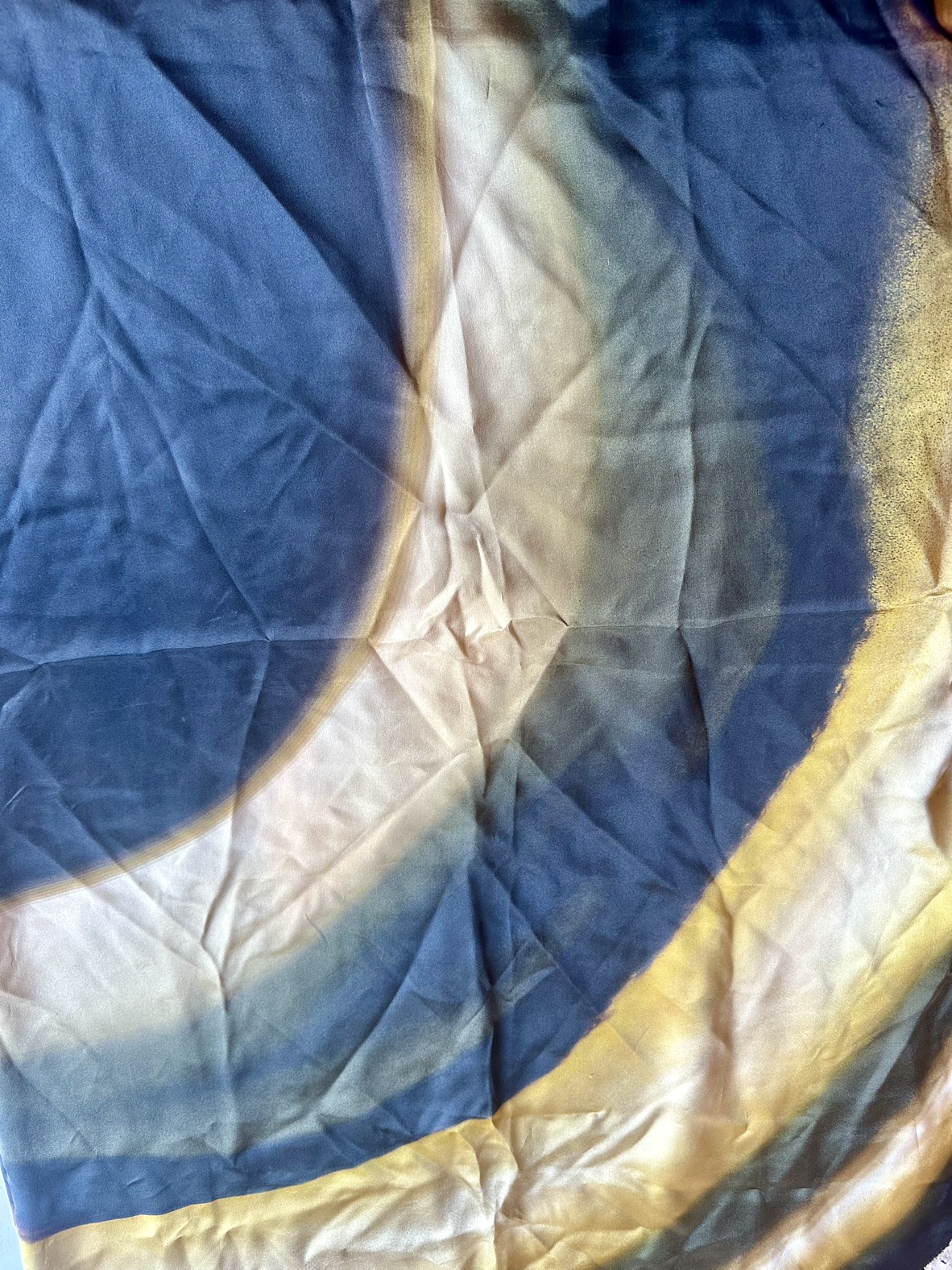 Vintage Large Silk Scarf - photo 2