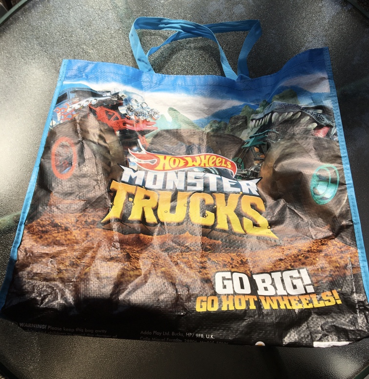 #freecycle Hot Wheels Monster Trucks Reusable Bag - photo 2