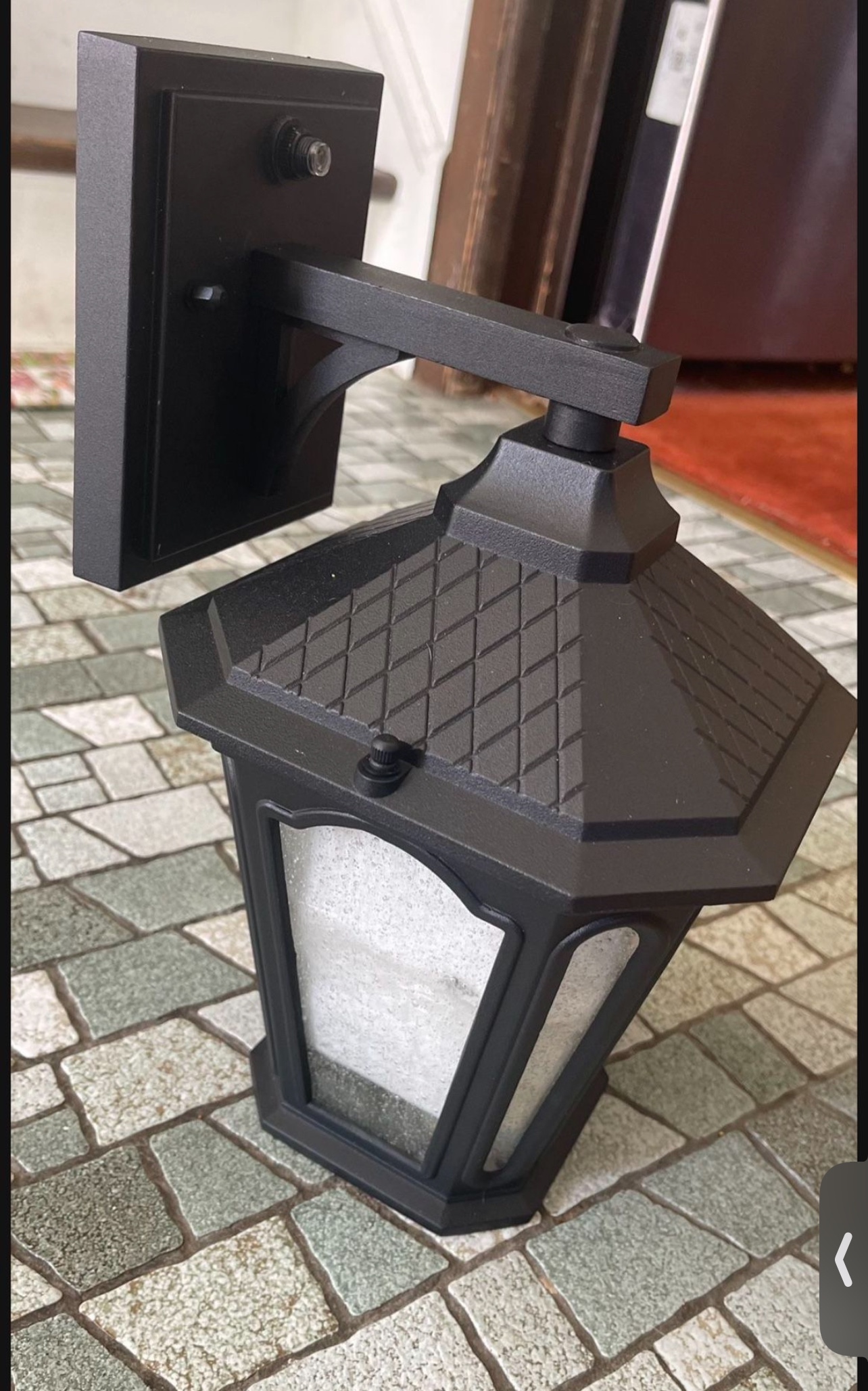 New Black Outdoor Wall Light - photo 3
