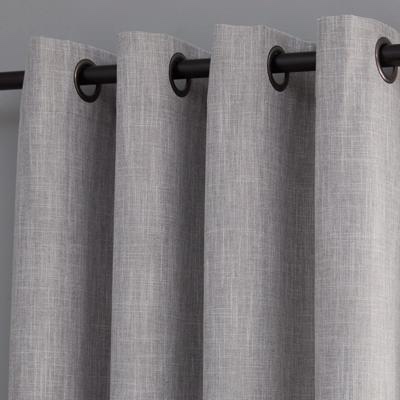 Grey Blackout Curtains - 2 units