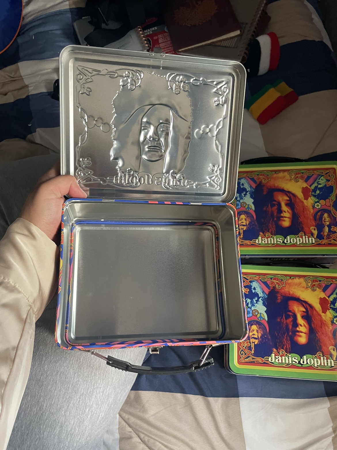 Janis Joplin Tin Lunchkits collectible - photo 2