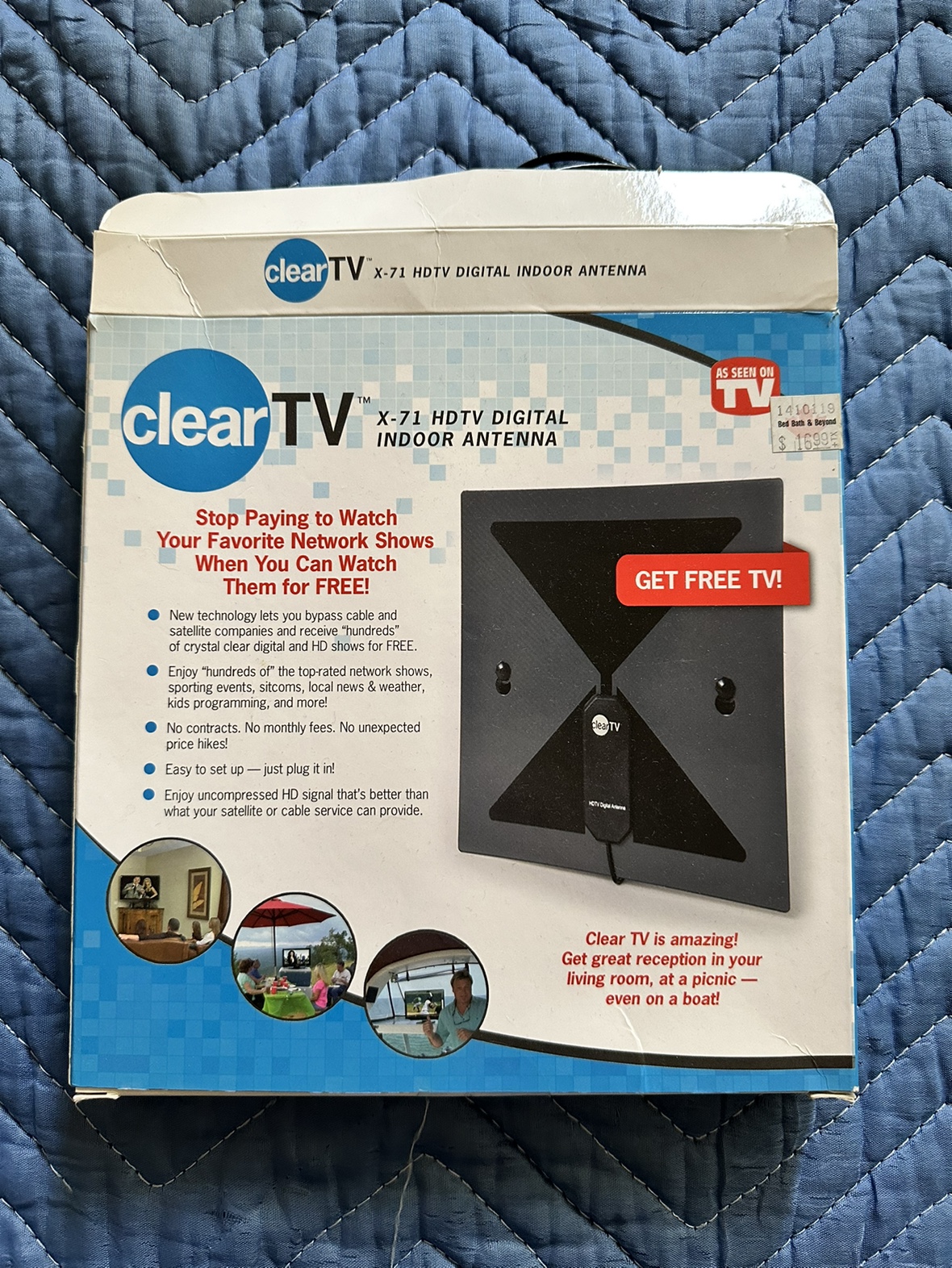 ClearTV Digital Indoor Antenna thumbnail