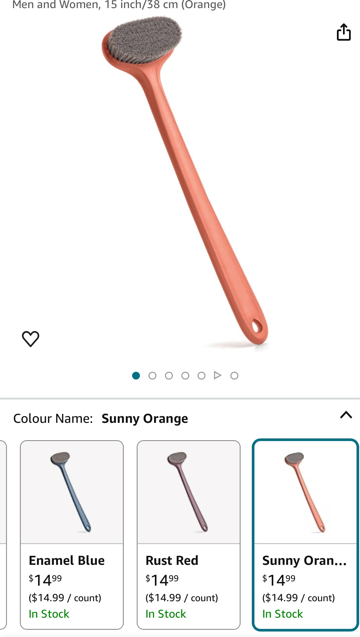 Shower brush