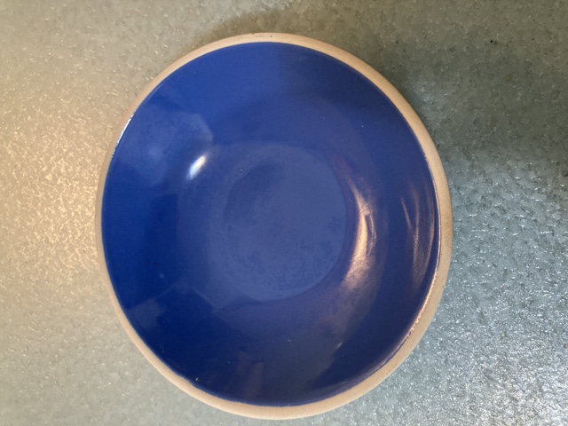 Vintage Yellow & Blue Floral Ornament image indicator(5)