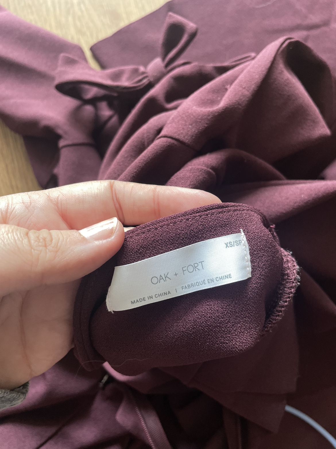 Oak & Fort Bell-Sleeve Dress - XS image indicator(3)