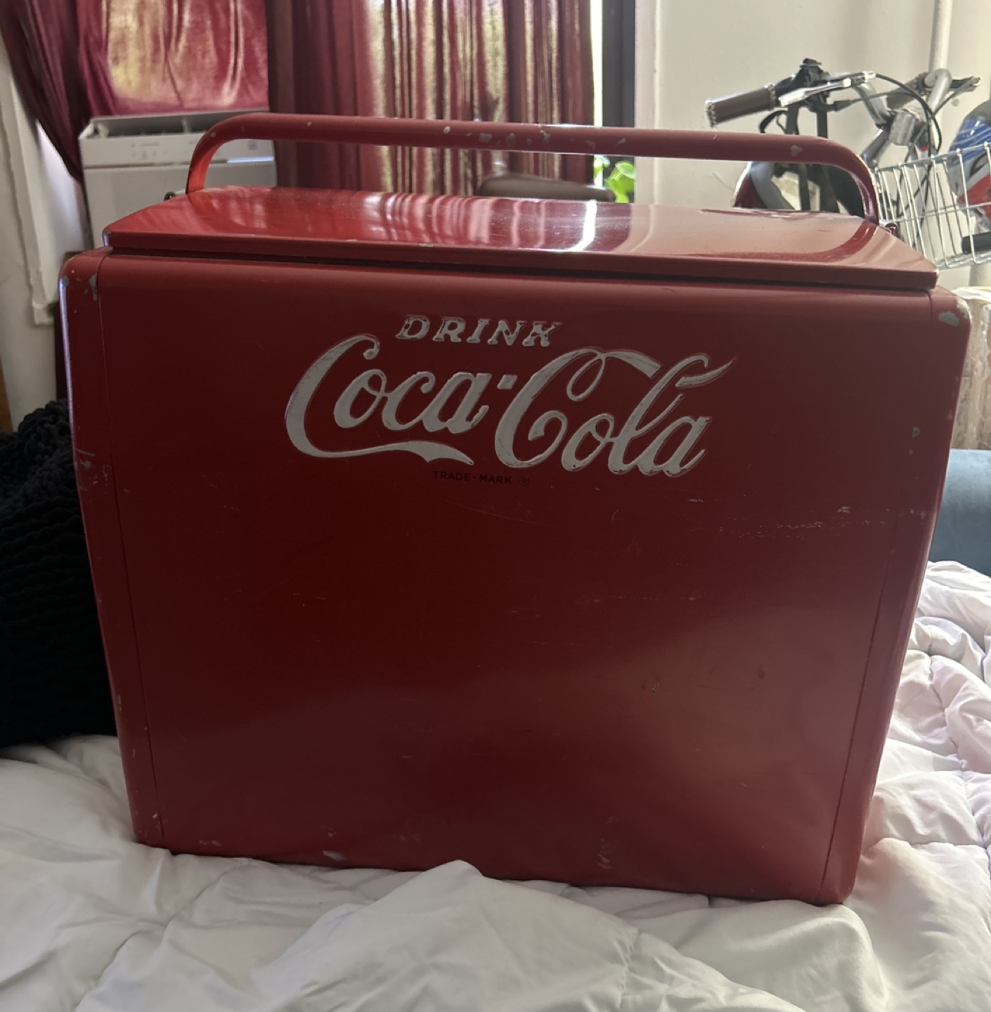 Antique Coca Cola Cooler