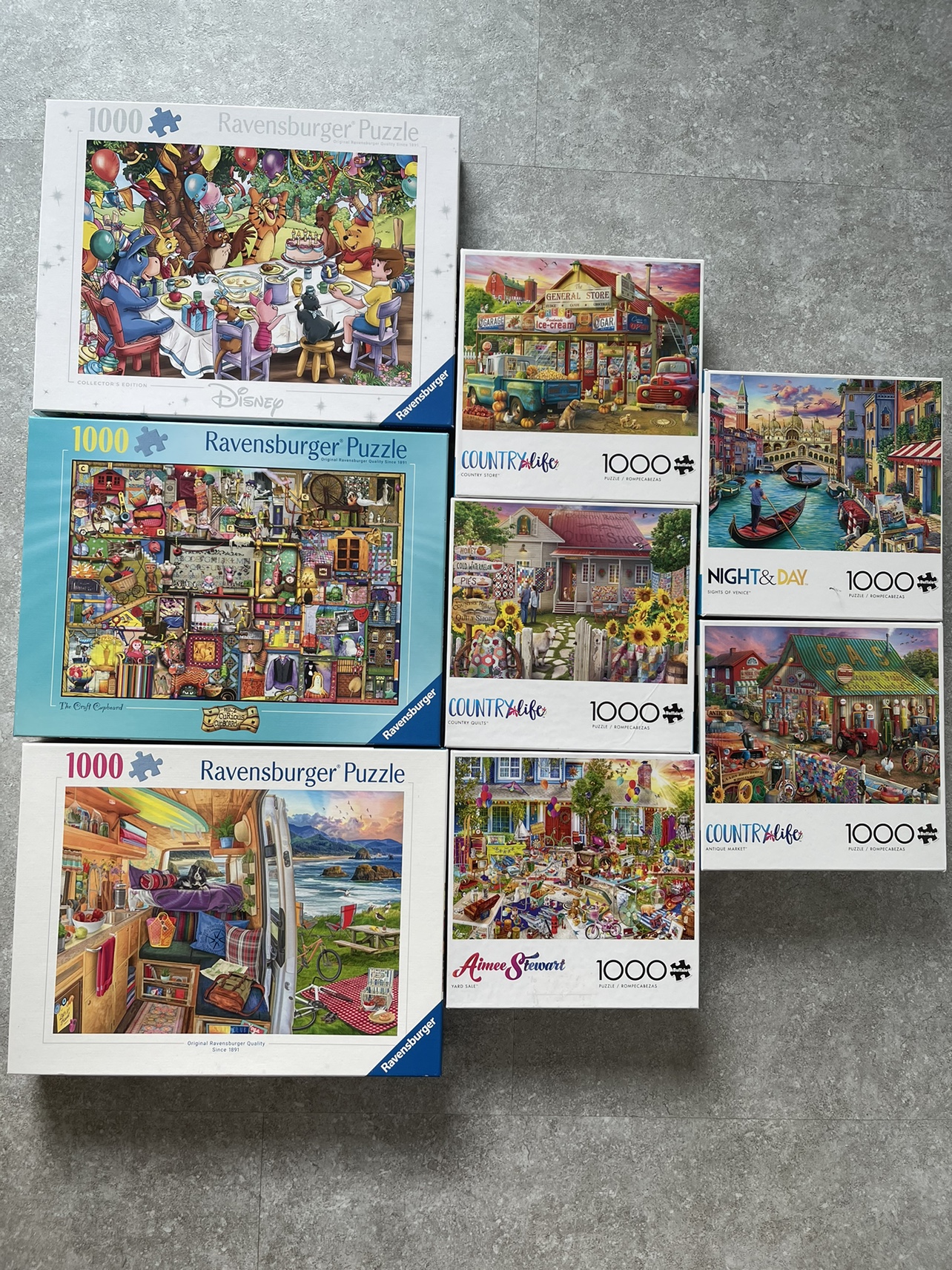 1000 Piece Puzzles