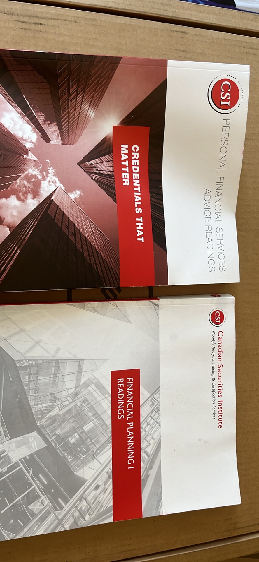 Canadian Securities Institute - Financial Planning I Readings thumbnail