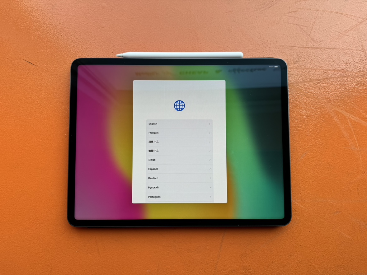 iPad Pro 5th gen 12.9 inch (with apple pencil and keyboard case)