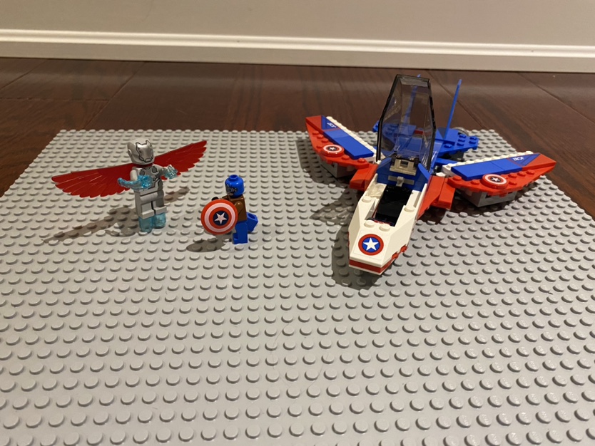 LEGO Captain America Figher Jet