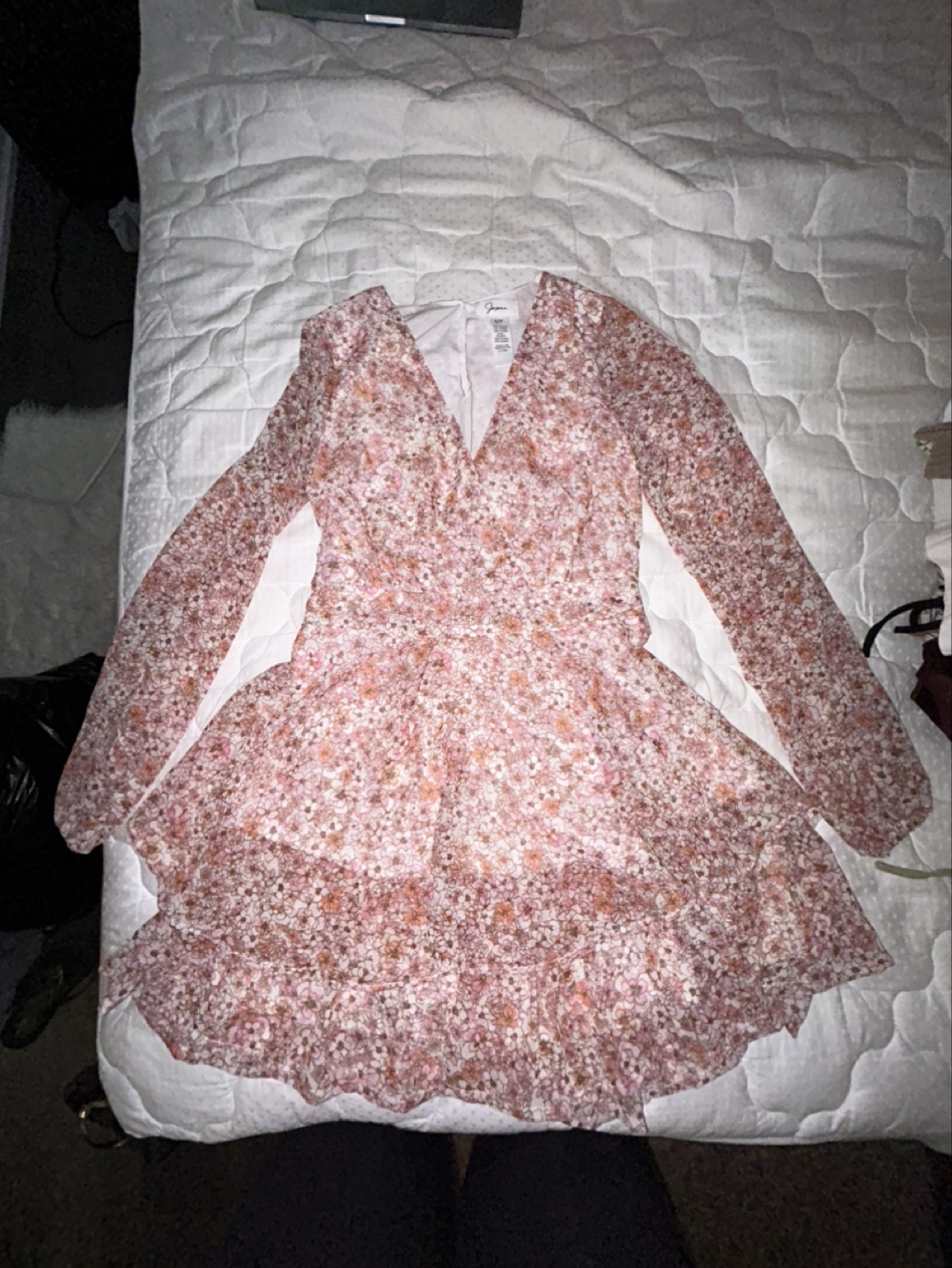 Floral Long Sleeve Dress
