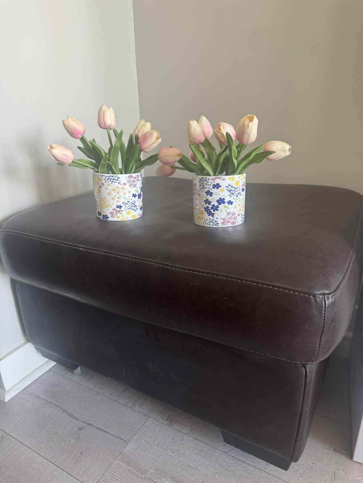 Floral Vases with Artificial Flowers #freecycle