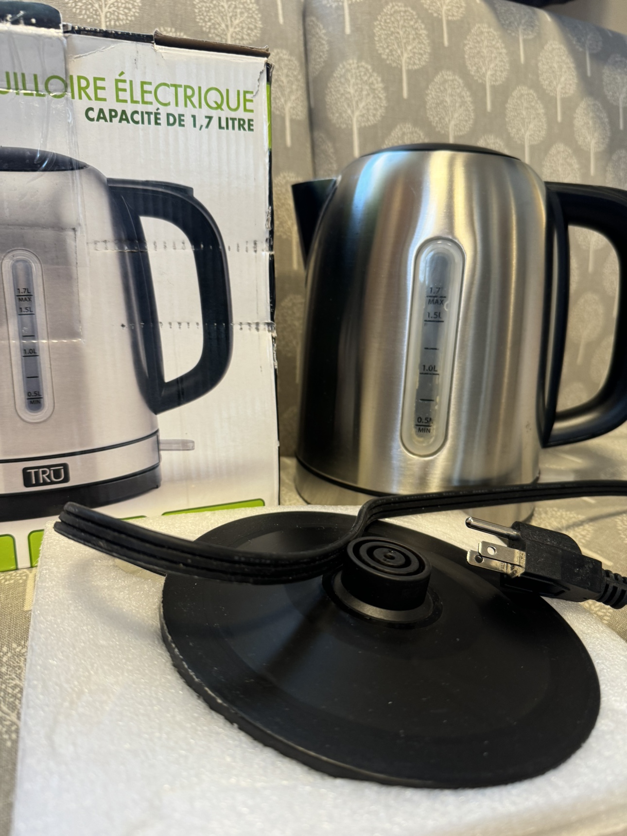 Tru 1.7L Electric Kettle - photo 2
