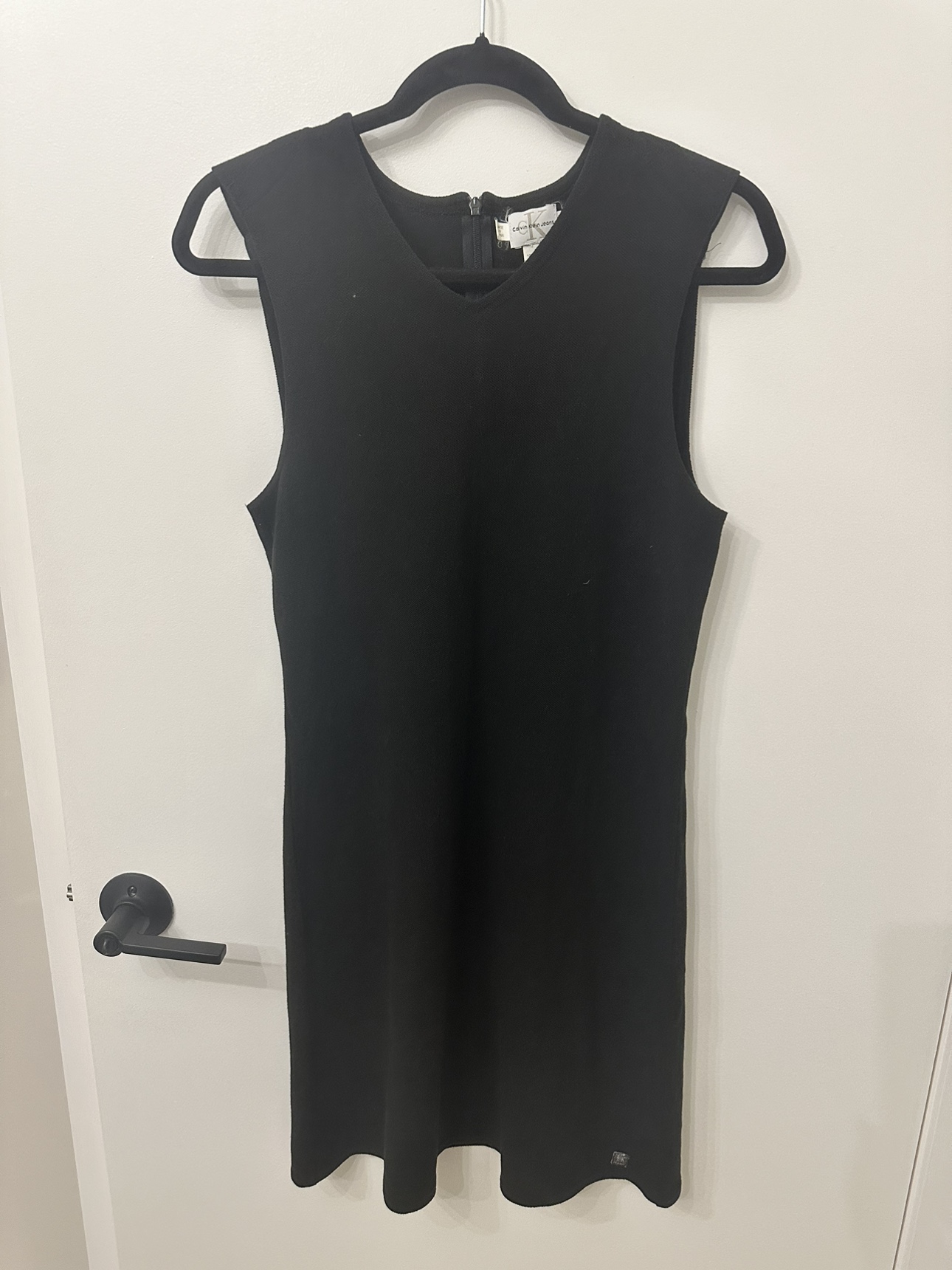 Calvin Klein Black Sleeveless Dress