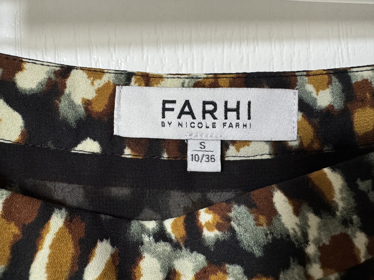 Nicole Farhi Printed Skirt image indicator(3)
