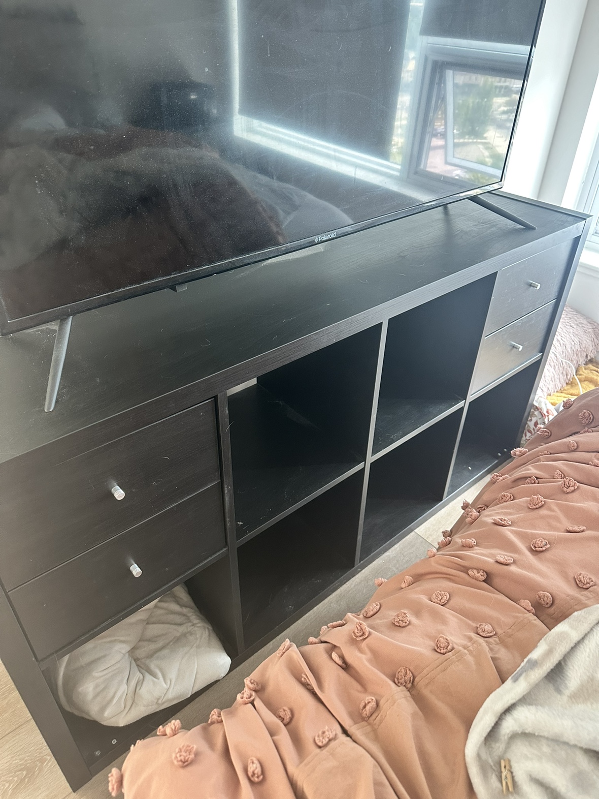 Black IKEA dresser