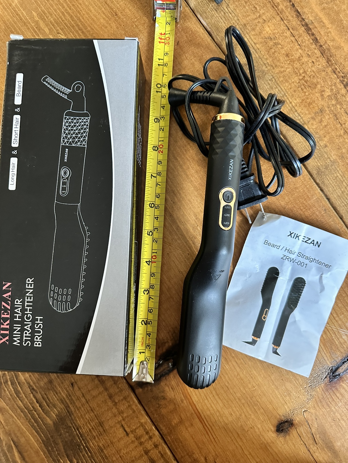 Mini Hair Straightener Brush-Like New thumbnail
