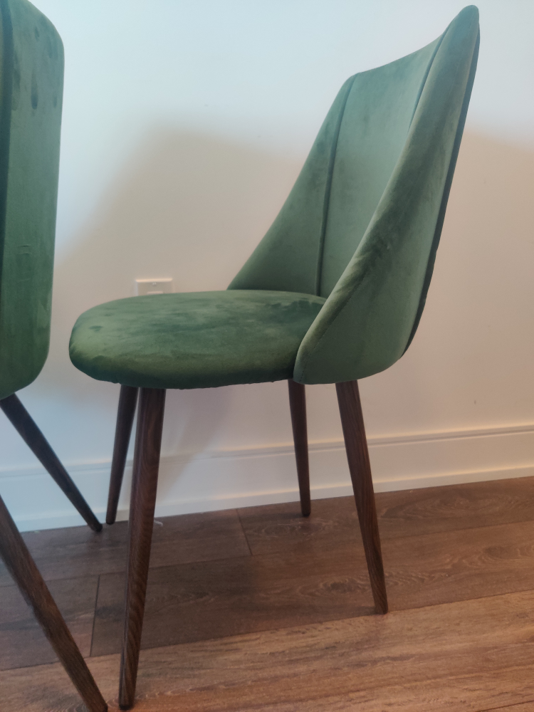 Structube Polly Velvet Dining Chairs - photo 2