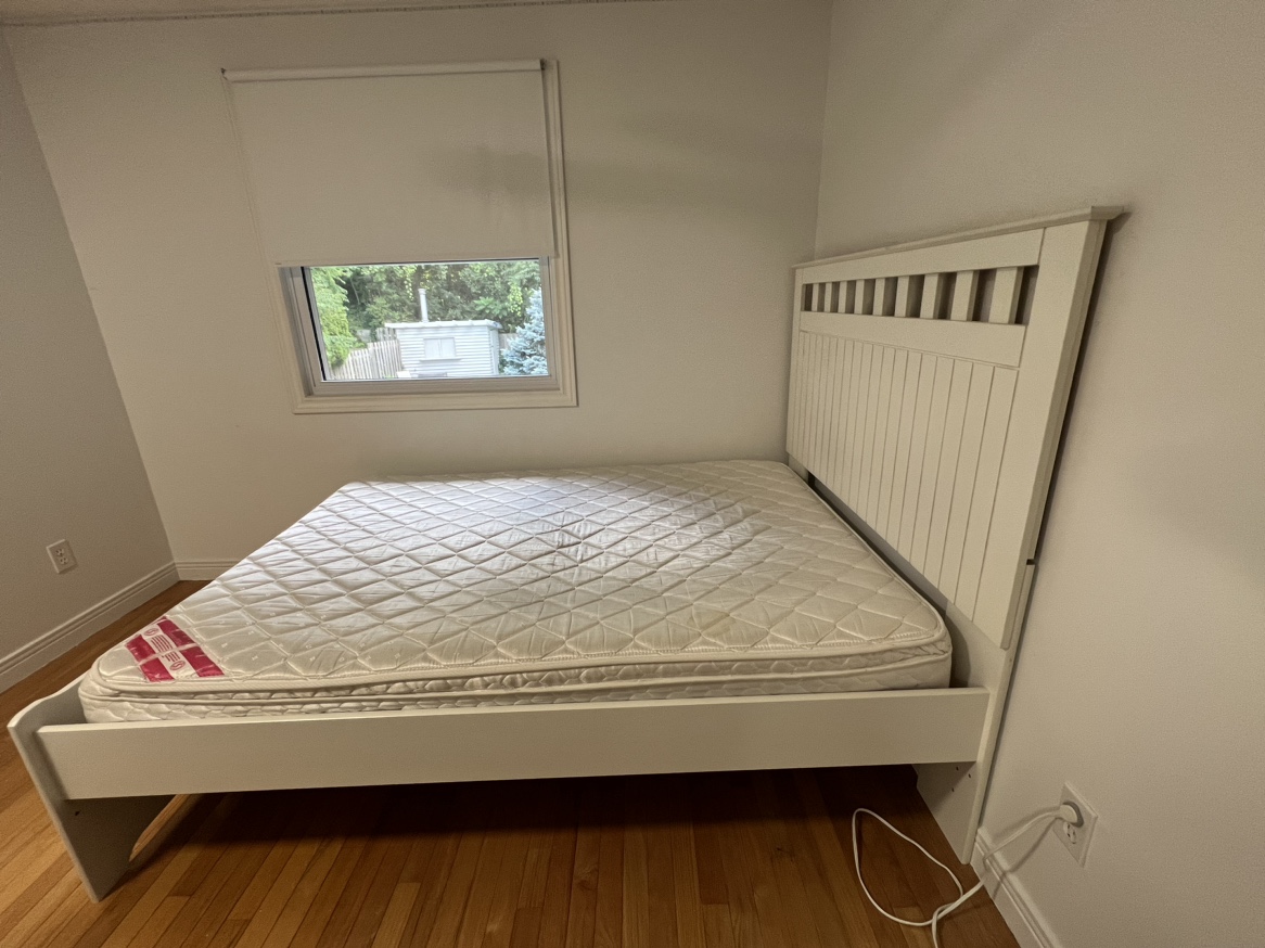White Double Bed Frame - photo 2