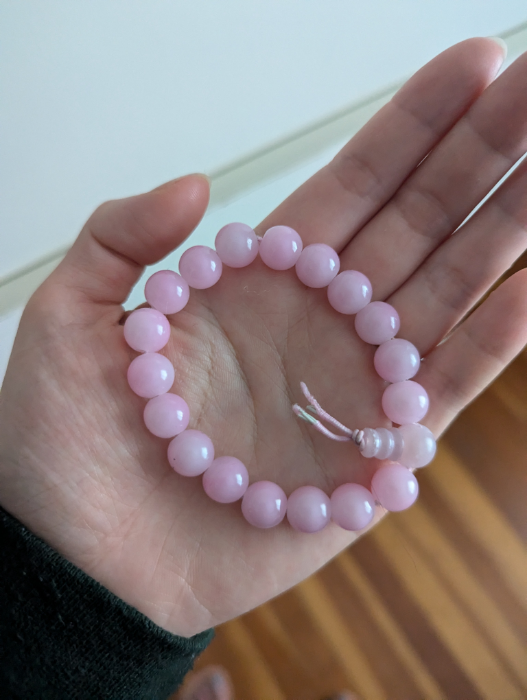 Pink Bead Bracelet #freecycle thumbnail