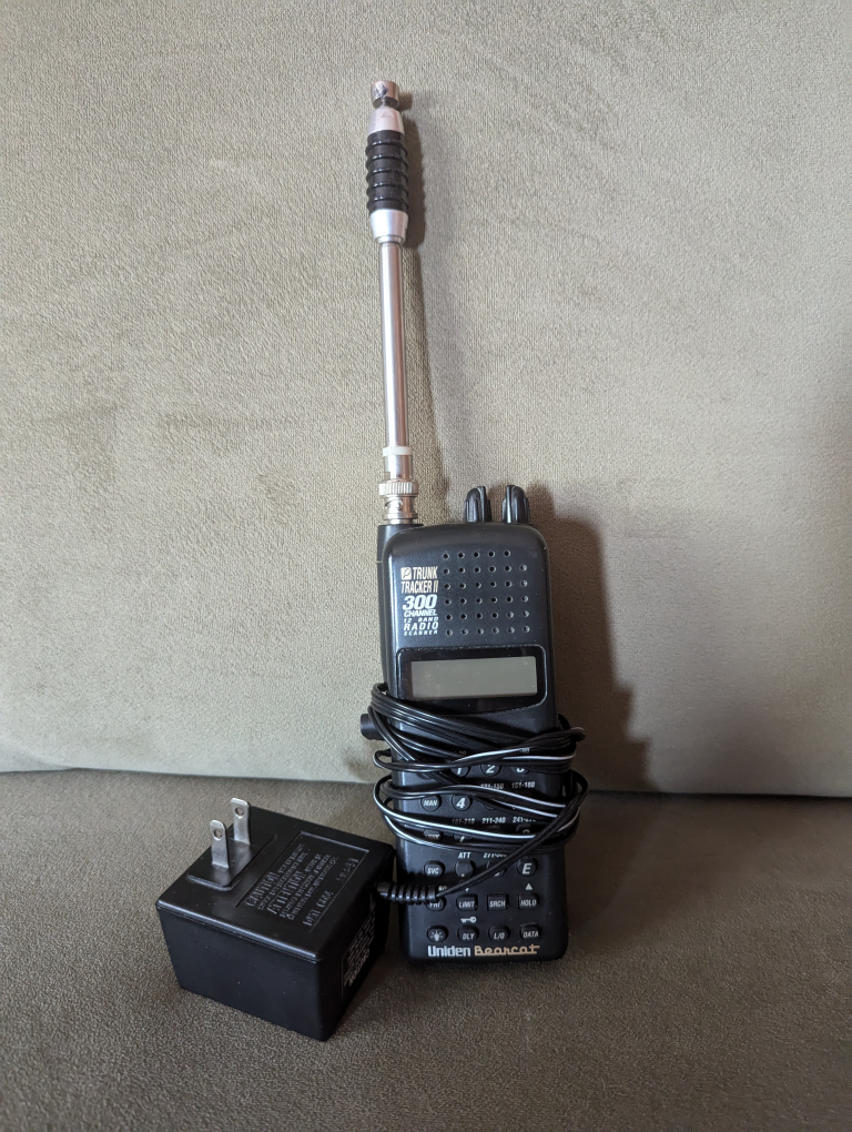 radio scanner/transmitter (Truck Tracker 2)