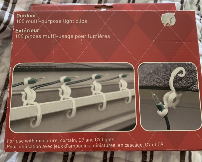 100 Christmas Light Clips